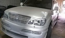 14 149 р. Накладка переднего бампера JAOS Style Lexus LX470 J100 дорестайлинг (1998-2002) (Неокрашенная)  с доставкой в г. Воронеж. Увеличить фотографию 2
