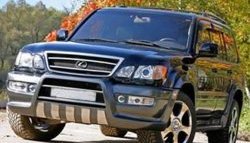 18 449 р. Передний бампер Red Aleti Lexus LX470 J100 дорестайлинг (1998-2002) (Неокрашенный)  с доставкой в г. Воронеж. Увеличить фотографию 2