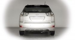 2 649 р. Накладка заднего бампера Style Lexus RX350 XU30 дорестайлинг (2003-2006) (Неокрашенная)  с доставкой в г. Воронеж. Увеличить фотографию 2