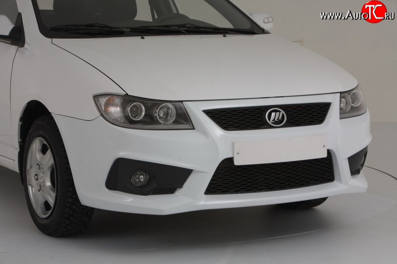 4 999 р. Передний бампер Sport Lifan Solano  дорестайлинг (2010-2015) (Неокрашенный)  с доставкой в г. Воронеж