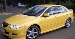 7 349 р. Накладка переднего бампера AERO Mazda 6 GG лифтбэк дорестайлинг (2002-2005) (Неокрашенная)  с доставкой в г. Воронеж. Увеличить фотографию 2