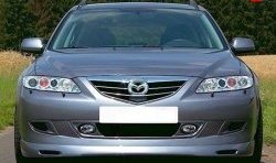 9 499 р. Накладка переднего бампера ATH Mazda 6 GG лифтбэк дорестайлинг (2002-2005)  с доставкой в г. Воронеж. Увеличить фотографию 2