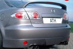 9 499 р. Накладка заднего бампера ATH Mazda 6 GG седан дорестайлинг (2002-2005)  с доставкой в г. Воронеж. Увеличить фотографию 2