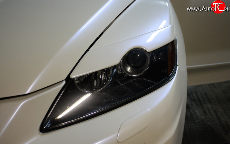 3 999 р. Реснички фар One&Only Mazda CX-7 ER дорестайлинг (2006-2010) (Неокрашенные)  с доставкой в г. Воронеж