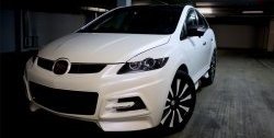 17 399 р. Передний бампер One&Only Mazda CX-7 ER дорестайлинг (2006-2010) (Неокрашенный)  с доставкой в г. Воронеж. Увеличить фотографию 4