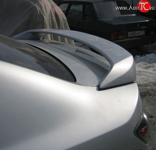 5 099 р. Спойлер Sport-V2 Mazda 3/Axela BK дорестайлинг седан (2003-2006) (Неокрашенный)  с доставкой в г. Воронеж