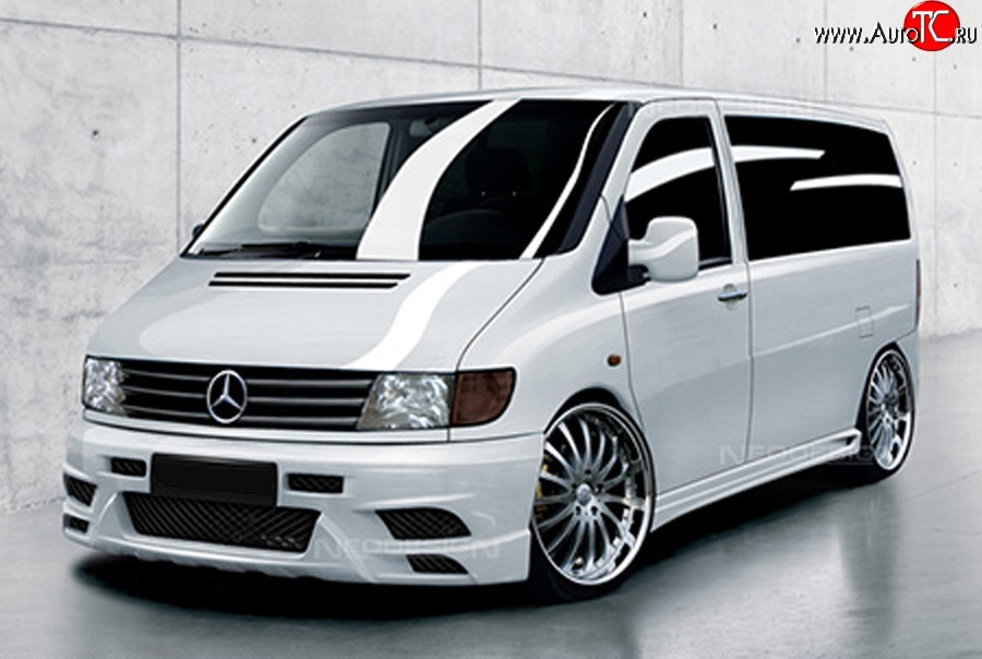 4 999 р. Пороги накладки Neodesign Mercedes-Benz Vito W638 (1996-2003)  с доставкой в г. Воронеж
