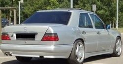 6 799 р. Пороги накладки GT Dynamics Mercedes-Benz E-Class W124 седан дорестайлинг (1984-1993) (Неокрашенные)  с доставкой в г. Воронеж. Увеличить фотографию 6