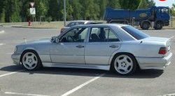 4 299 р. Накладка заднего бампера GT Dynamics Mercedes-Benz E-Class W124 седан дорестайлинг (1984-1993) (Неокрашенная)  с доставкой в г. Воронеж. Увеличить фотографию 4