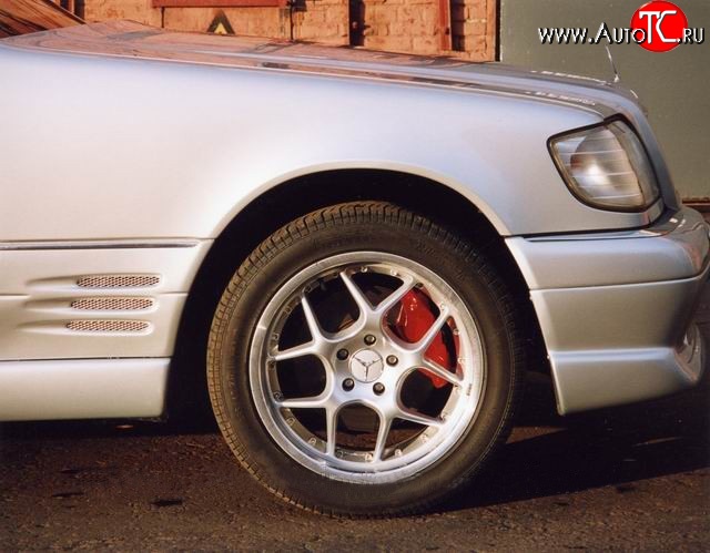 6 549 р. Комплект накладок Lorinser на передние крылья Mercedes-Benz S class W140 Седан (1991-1998)  с доставкой в г. Воронеж