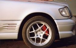 12 599 р. Пороги накладки LORINSER Mercedes-Benz S class W140 Седан (1991-1998) (Неокрашенные)  с доставкой в г. Воронеж. Увеличить фотографию 3