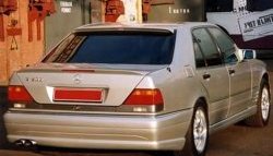 14 149 р. Задний бампер LORINSER Mercedes-Benz S class W140 Седан (1991-1998) (Неокрашенный)  с доставкой в г. Воронеж. Увеличить фотографию 2