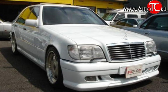 14 149 р. Передний бампер WALD Mercedes-Benz S class W140 Седан (1991-1998) (Неокрашенный)  с доставкой в г. Воронеж