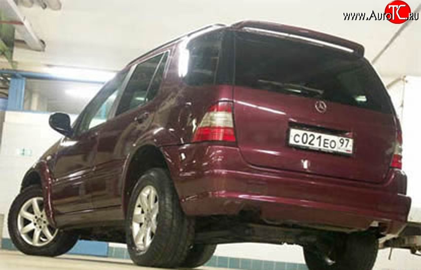 5 949 р. Спойлер OPERA Mercedes-Benz ML class W163 дорестайлинг (1997-2001) (Неокрашенный)  с доставкой в г. Воронеж