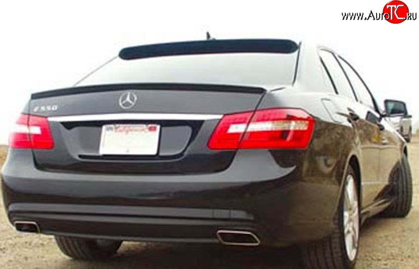 6 549 р. Лип спойлер AMG Mercedes-Benz E-Class W212 дорестайлинг седан (2009-2012) (Неокрашенный)  с доставкой в г. Воронеж