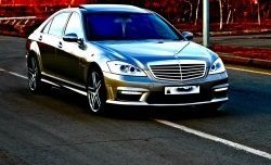 Передний бампер AMG Mercedes-Benz S class 5 W221 седан дорестайлинг (2005-2009)