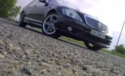 8 649 р. Передний бампер AMG Mercedes-Benz S class 5 W221 седан дорестайлинг (2005-2009) (Неокрашенный)  с доставкой в г. Воронеж. Увеличить фотографию 3