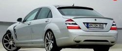5 949 р. Спойлер LORINSER Mercedes-Benz S class W221 (2006-2013) (Неокрашенный)  с доставкой в г. Воронеж. Увеличить фотографию 3