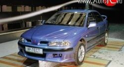 4 149 р. Накладка переднего бампера GT Dynamics Mitsubishi Carisma (1999-2004) (Неокрашенная)  с доставкой в г. Воронеж. Увеличить фотографию 2