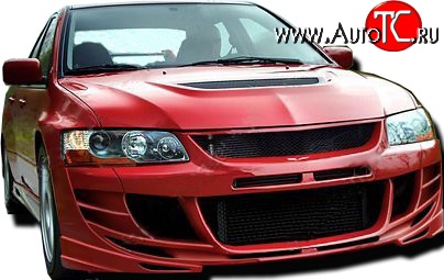 11 099 р. Передний бампер Sport Mitsubishi Lancer Evolution 8 CT9A седан (2003-2005)  с доставкой в г. Воронеж