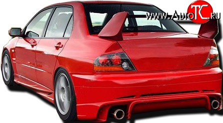8 899 р. Задний бампер Sport Mitsubishi Lancer Evolution 8 CT9A седан (2003-2005)  с доставкой в г. Воронеж