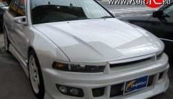 9 299 р. Пороги накладки Dolphin Mitsubishi Galant 8  дорестайлинг седан (1996-1998) (Неокрашенные)  с доставкой в г. Воронеж. Увеличить фотографию 2