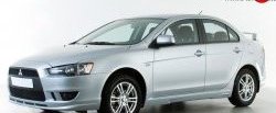 3 599 р. Накладка переднего бампера Elegance Mitsubishi Lancer 10 CY седан дорестайлинг (2007-2010) (Неокрашенная)  с доставкой в г. Воронеж. Увеличить фотографию 4