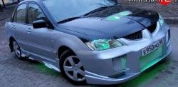 6 699 р. Передний бампер OS  Mitsubishi Lancer  9 CS (2003-2009) седан 1-ый рестайлинг, универсал 1-ый рестайлинг, седан 2-ой рестайлинг, универсал 2-ой рестайлинг  с доставкой в г. Воронеж. Увеличить фотографию 2