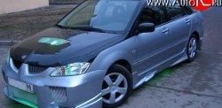 6 699 р. Передний бампер OS Mitsubishi Lancer 9 CS седан 1-ый рестайлинг (2003-2005)  с доставкой в г. Воронеж. Увеличить фотографию 1