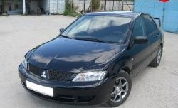 869 р. Комплект широких ресничек Evo V2 Mitsubishi Lancer 9 CS седан 2-ой рестайлинг (2005-2009) (Неокрашенные)  с доставкой в г. Воронеж. Увеличить фотографию 3