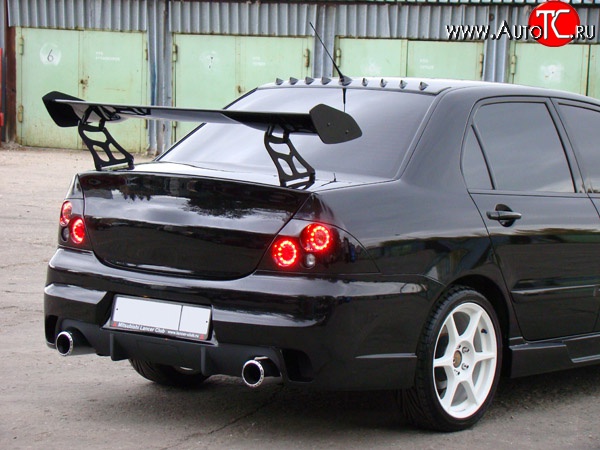 13 799 р. Спойлер Falkor FD1 Mitsubishi Lancer 9 CS седан 2-ой рестайлинг (2005-2009) (Неокрашенный)  с доставкой в г. Воронеж