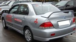 6 199 р. Пороги накладки GT Dynamics Mitsubishi Lancer 9 CS седан 2-ой рестайлинг (2005-2009) (Неокрашенные)  с доставкой в г. Воронеж. Увеличить фотографию 2