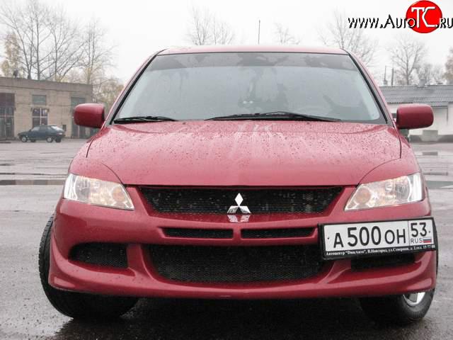 7 999 р. Передний бампер на  Mitsubishi Lancer  9 CS (2003-2009) седан 1-ый рестайлинг, универсал 1-ый рестайлинг, седан 2-ой рестайлинг, универсал 2-ой рестайлинг  с доставкой в г. Воронеж