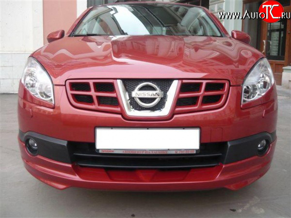 4 649 р. Решётка радиатора Городская Легенда рестайлинг Nissan Qashqai 1 дорестайлинг (2007-2010) (Неокрашенная)  с доставкой в г. Воронеж