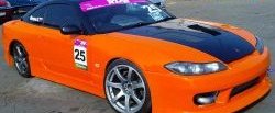5 349 р. Передний бампер V-speed Nissan Silvia S15 (1999-2002) (Неокрашенный)  с доставкой в г. Воронеж. Увеличить фотографию 3
