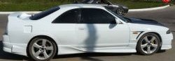11 899 р. Комплект пластиковых накладок Drift style на задние крылья автомобиля Nissan Skyline R33 (1993-1998) (Неокрашенные)  с доставкой в г. Воронеж. Увеличить фотографию 4