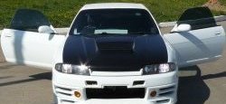 10 549 р. Передний бампер Drift style Nissan Skyline R33 (1993-1998) (Неокрашенный)  с доставкой в г. Воронеж. Увеличить фотографию 2