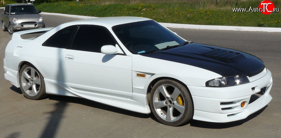 10 949 р. Передние крылья Drift style Nissan Skyline R33 (1993-1998) (Неокрашенные)  с доставкой в г. Воронеж
