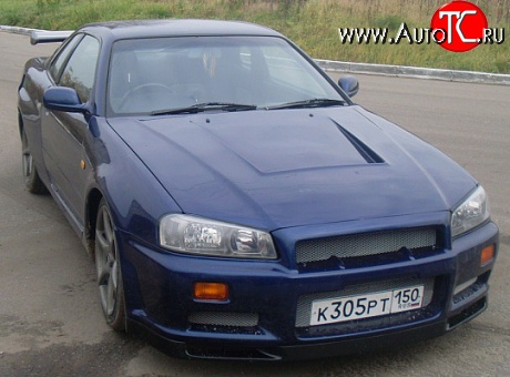 9 549 р. Передний бампер GTR Nissan Skyline R33 (1993-1998) (Неокрашенный)  с доставкой в г. Воронеж