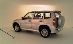 2 499 р. Арки крыльев Dakar Chevrolet Niva 2123 дорестайлинг (2002-2008) (Неокрашенные)  с доставкой в г. Воронеж. Увеличить фотографию 3
