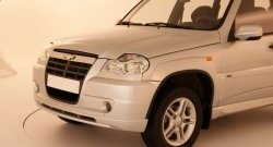 1 999 р. Пороги накладки Памир Chevrolet Niva 2123 дорестайлинг (2002-2008) (Неокрашенные)  с доставкой в г. Воронеж. Увеличить фотографию 2