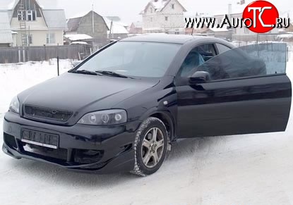 10 099 р. Передний бампер NTC Opel Astra G седан (1998-2005) (Неокрашенный)  с доставкой в г. Воронеж