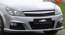 5 349 р. Передний бампер Lumma Opel Astra H GTC хэтчбек 3 дв. дорестайлинг (2004-2006) (Неокрашенный)  с доставкой в г. Воронеж. Увеличить фотографию 3