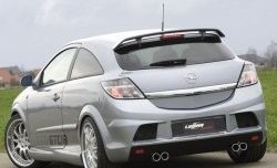 5 349 р. Задний бампер Lumma Opel Astra H GTC хэтчбек 3 дв. рестайлинг (2006-2011) (Неокрашенный)  с доставкой в г. Воронеж. Увеличить фотографию 4