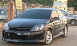 10 399 р. Передний бампер DM-Style  Opel Astra  H GTC (2004-2011) хэтчбек 3 дв. дорестайлинг, хэтчбек 3 дв. рестайлинг (Без сетки, Неокрашенный)  с доставкой в г. Воронеж. Увеличить фотографию 3