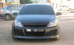 10 399 р. Передний бампер DM-Style  Opel Astra  H GTC (2004-2011) хэтчбек 3 дв. дорестайлинг, хэтчбек 3 дв. рестайлинг (Без сетки, Неокрашенный)  с доставкой в г. Воронеж. Увеличить фотографию 4