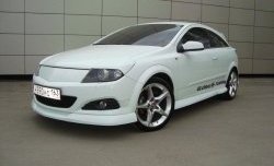 4 499 р. Глухая решётка радиатора Global Tuning  Opel Astra  H GTC (2004-2011) хэтчбек 3 дв. дорестайлинг, хэтчбек 3 дв. рестайлинг (Неокрашенная)  с доставкой в г. Воронеж. Увеличить фотографию 1