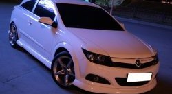 4 749 р. Накладка переднего бампера Global Tuning  Opel Astra  H GTC (2004-2011) хэтчбек 3 дв. дорестайлинг, хэтчбек 3 дв. рестайлинг (Неокрашенная)  с доставкой в г. Воронеж. Увеличить фотографию 1