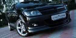 4 749 р. Накладка переднего бампера Global Tuning  Opel Astra  H GTC (2004-2011) хэтчбек 3 дв. дорестайлинг, хэтчбек 3 дв. рестайлинг (Неокрашенная)  с доставкой в г. Воронеж. Увеличить фотографию 3