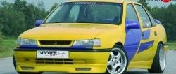 899 р. Длинная накладка на фары Rieger Opel Vectra A седан рестайлинг (1992-1995)  с доставкой в г. Воронеж. Увеличить фотографию 2